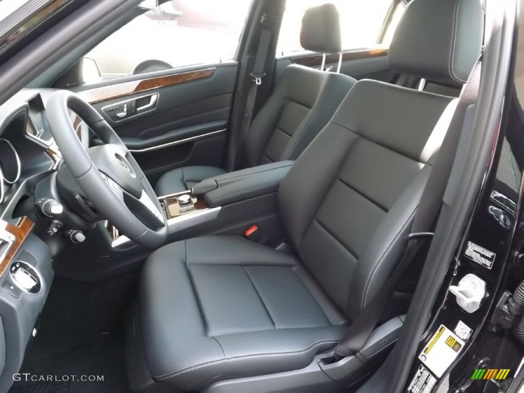 2014 E 350 4Matic Sport Sedan - Black / Black photo #17