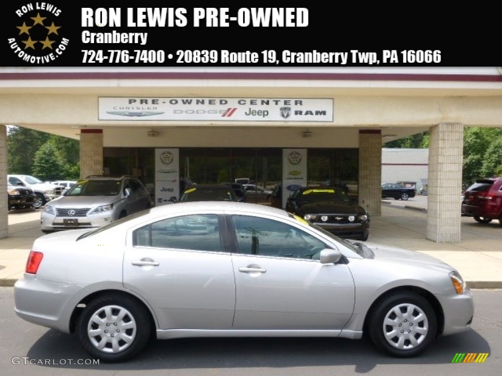 2012 Galant ES - Quick Silver / Black photo #1