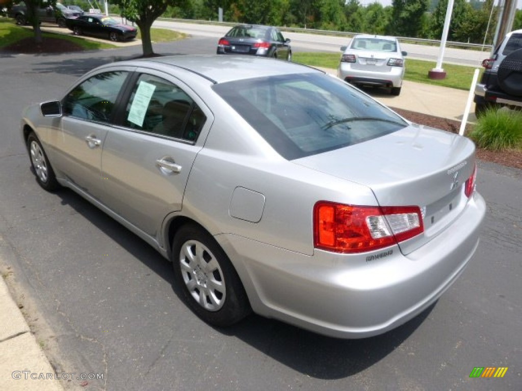 2012 Galant ES - Quick Silver / Black photo #6