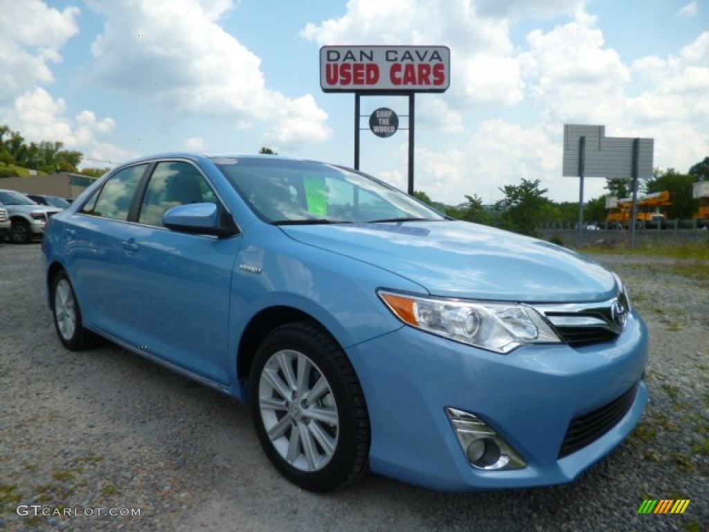 Clearwater Blue Metallic Toyota Camry