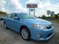 2013 Clearwater Blue Metallic Toyota Camry Hybrid XLE  photo #1