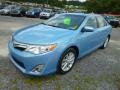 2013 Clearwater Blue Metallic Toyota Camry Hybrid XLE  photo #3