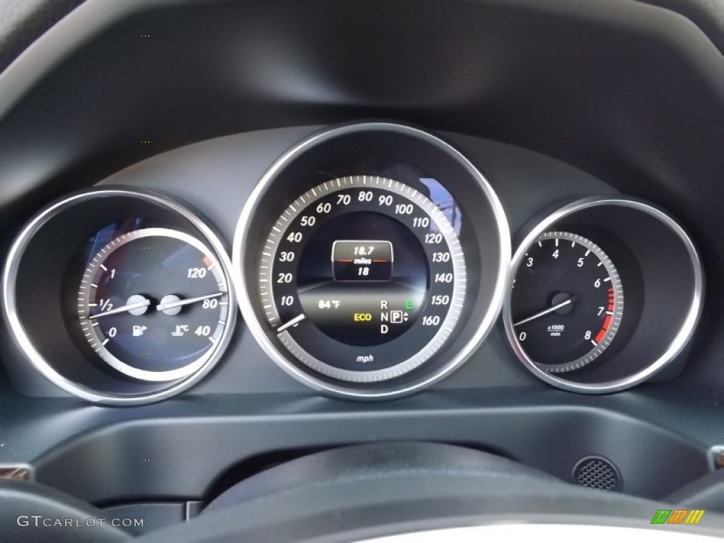 2014 E 350 4Matic Sedan - Iridium Silver Metallic / Black photo #13