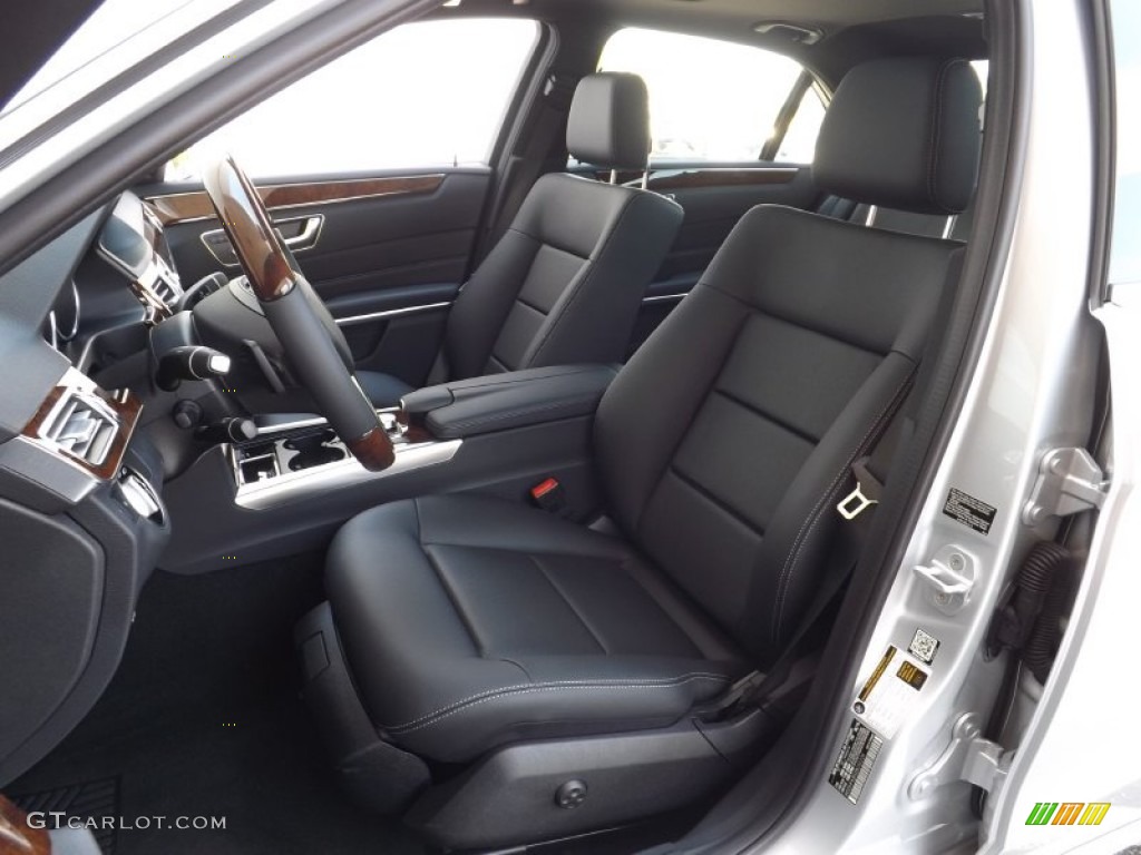 2014 E 350 4Matic Sedan - Iridium Silver Metallic / Black photo #18