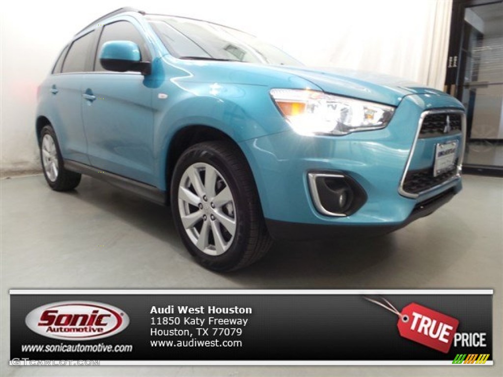 Laguna Blue Metallic Mitsubishi Outlander Sport