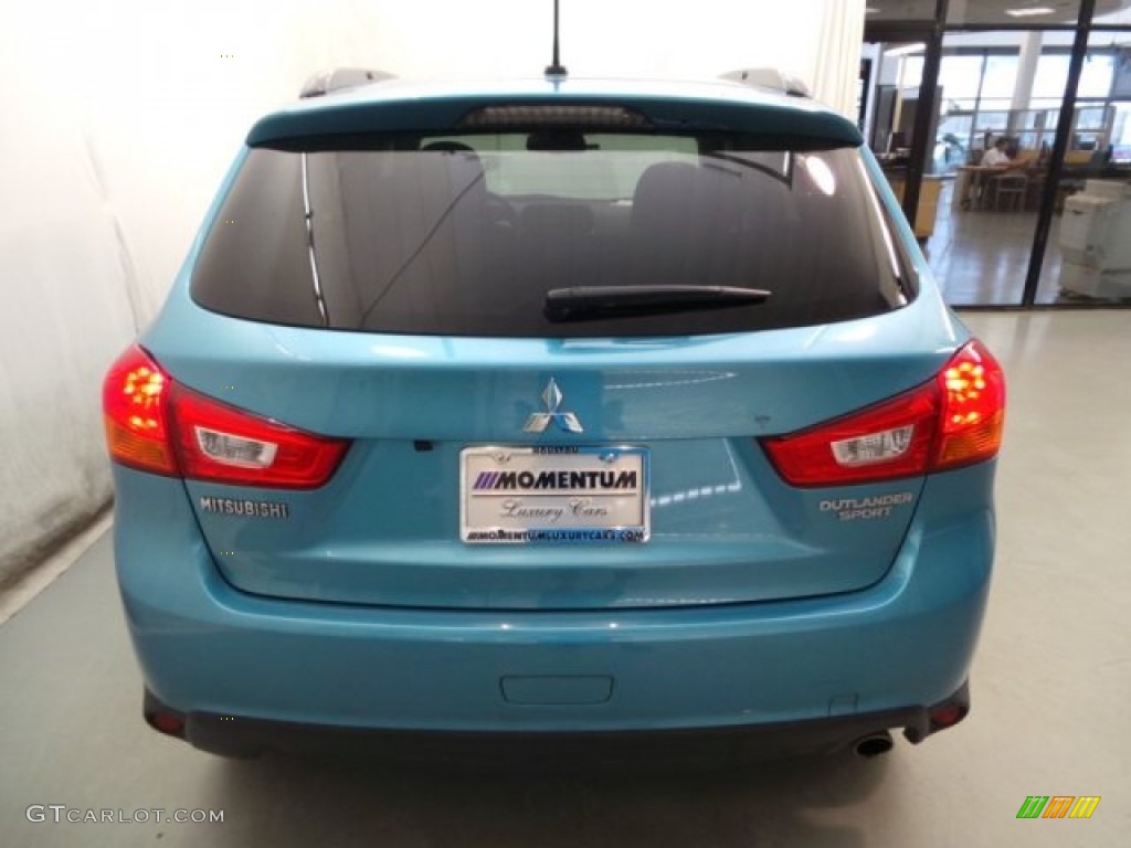 2014 Outlander Sport SE - Laguna Blue Metallic / Black photo #5