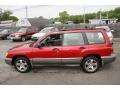 2000 Canyon Red Pearl Subaru Forester 2.5 S  photo #8