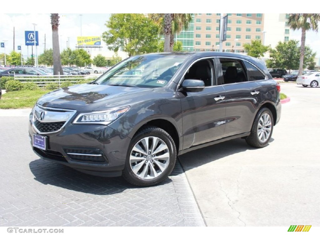 2015 MDX Technology - Graphite Luster Metallic / Ebony photo #3