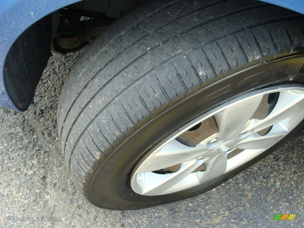 2008 Rio LX Sedan - Sapphire Blue / Gray photo #25