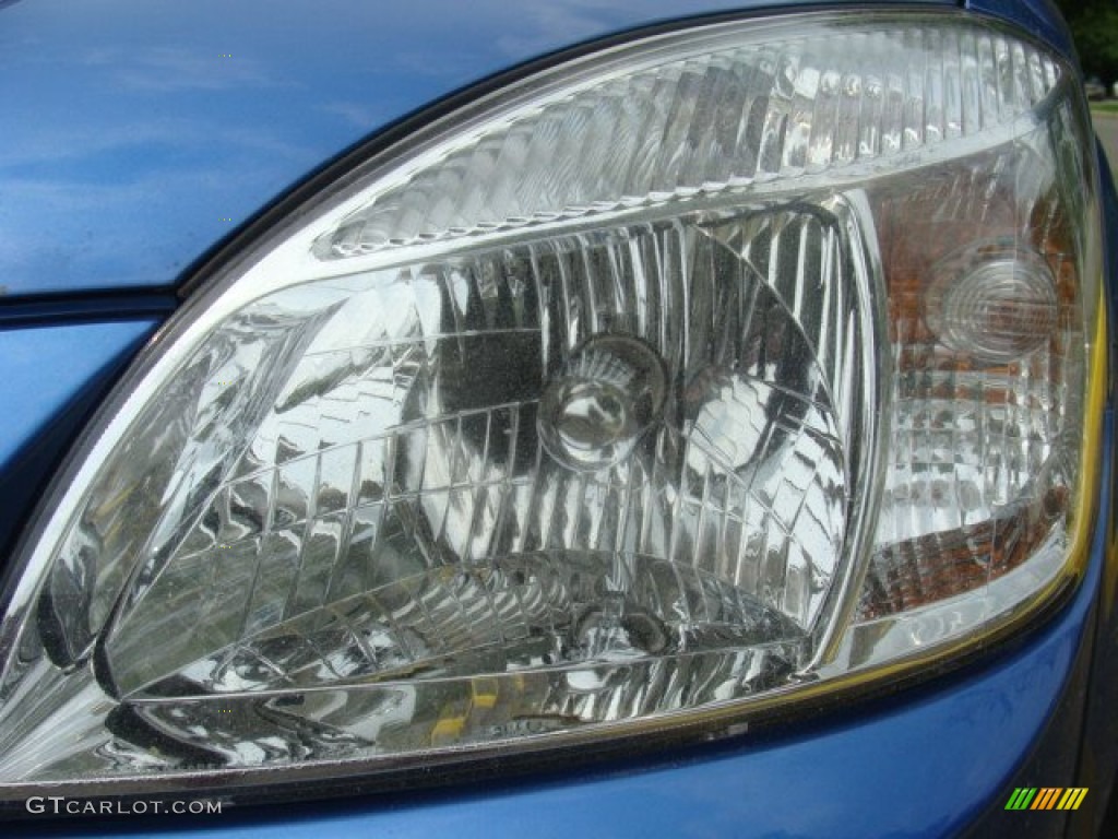 2008 Rio LX Sedan - Sapphire Blue / Gray photo #27