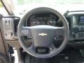 Jet Black/Dark Ash Steering Wheel Photo for 2015 Chevrolet Silverado 2500HD #95338640