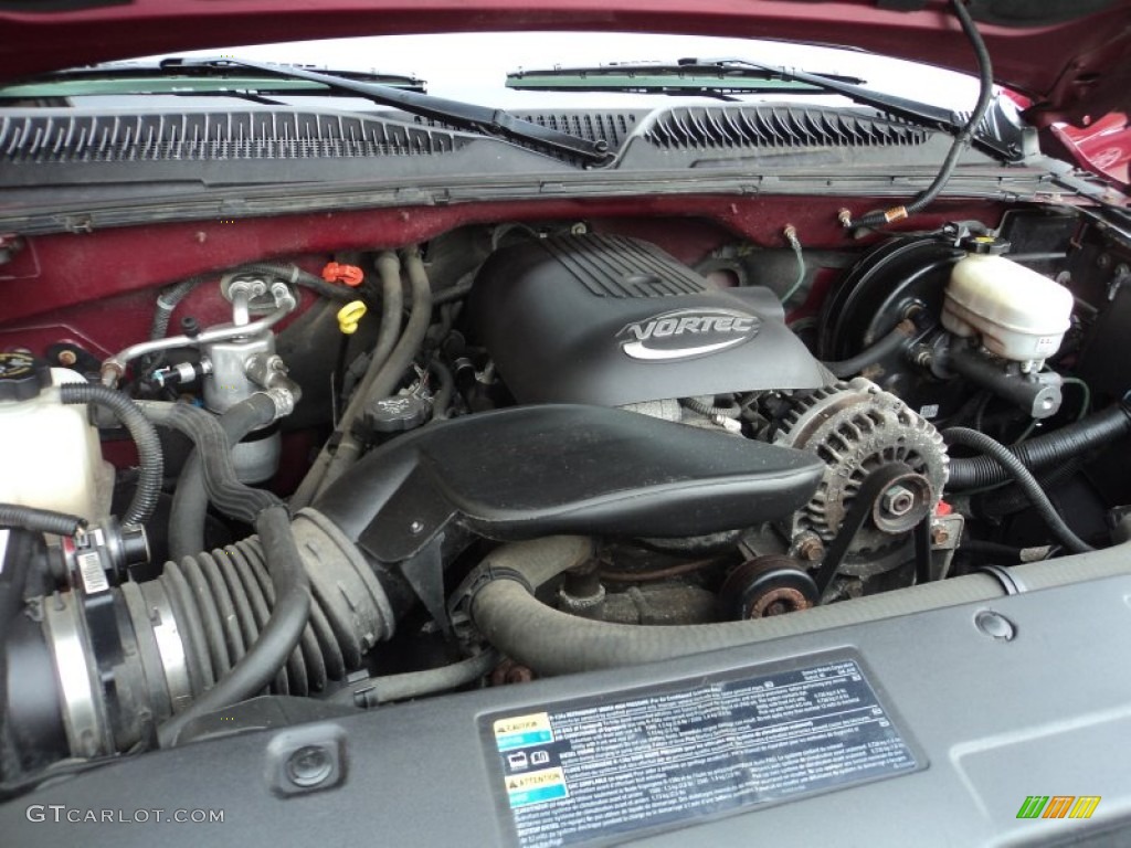 2005 Sierra 1500 SLT Crew Cab 4x4 - Sport Red Metallic / Dark Pewter photo #35