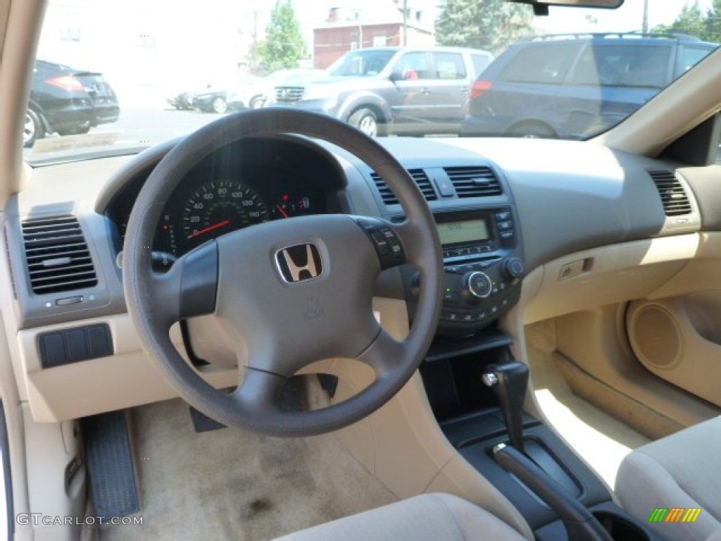 2003 Accord LX Sedan - Taffeta White / Ivory photo #6