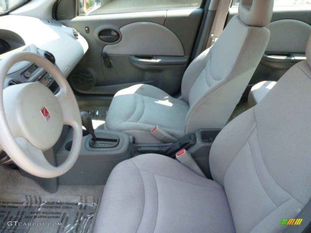 2003 ION 2 Sedan - Silver Blue / Gray photo #4