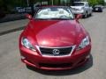 2010 Matador Red Mica Lexus IS 350C Convertible  photo #2