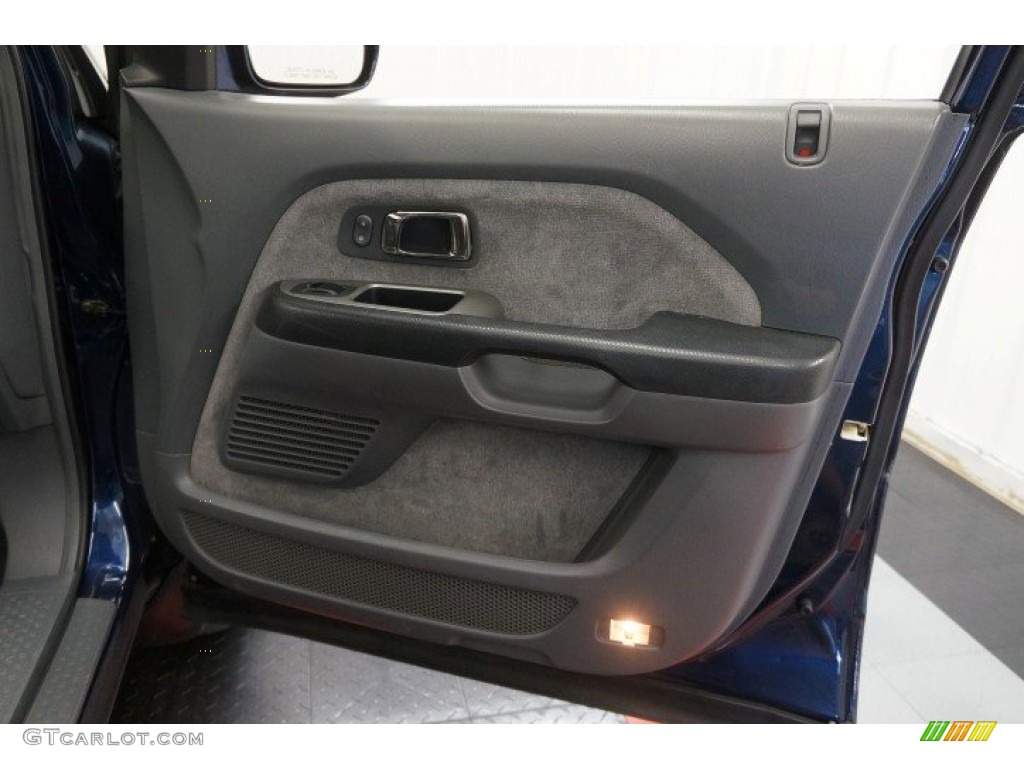 2004 Pilot EX 4WD - Midnight Blue Metallic / Gray photo #29