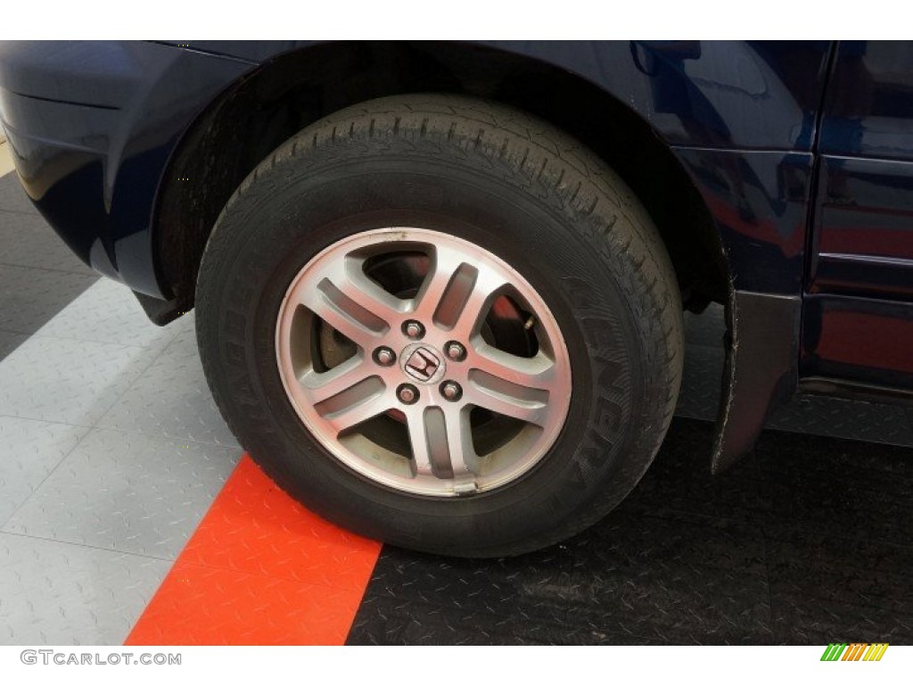 2004 Pilot EX 4WD - Midnight Blue Metallic / Gray photo #68