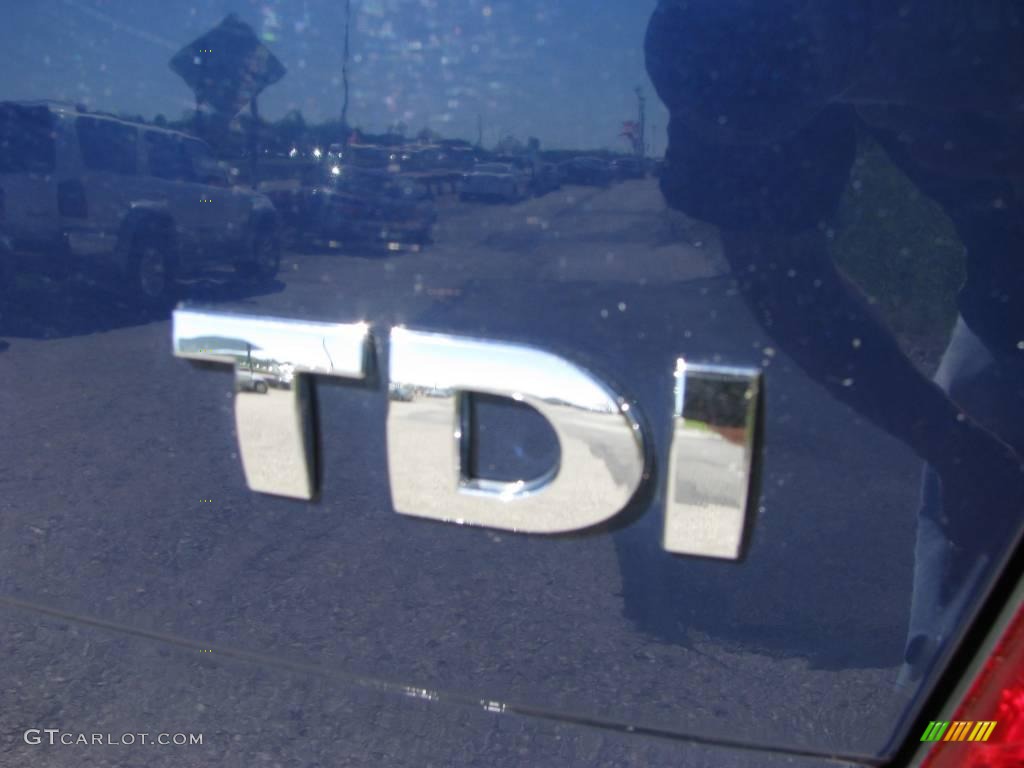 2002 Jetta GLS TDI Sedan - Galactic Blue Pearl / Beige photo #7