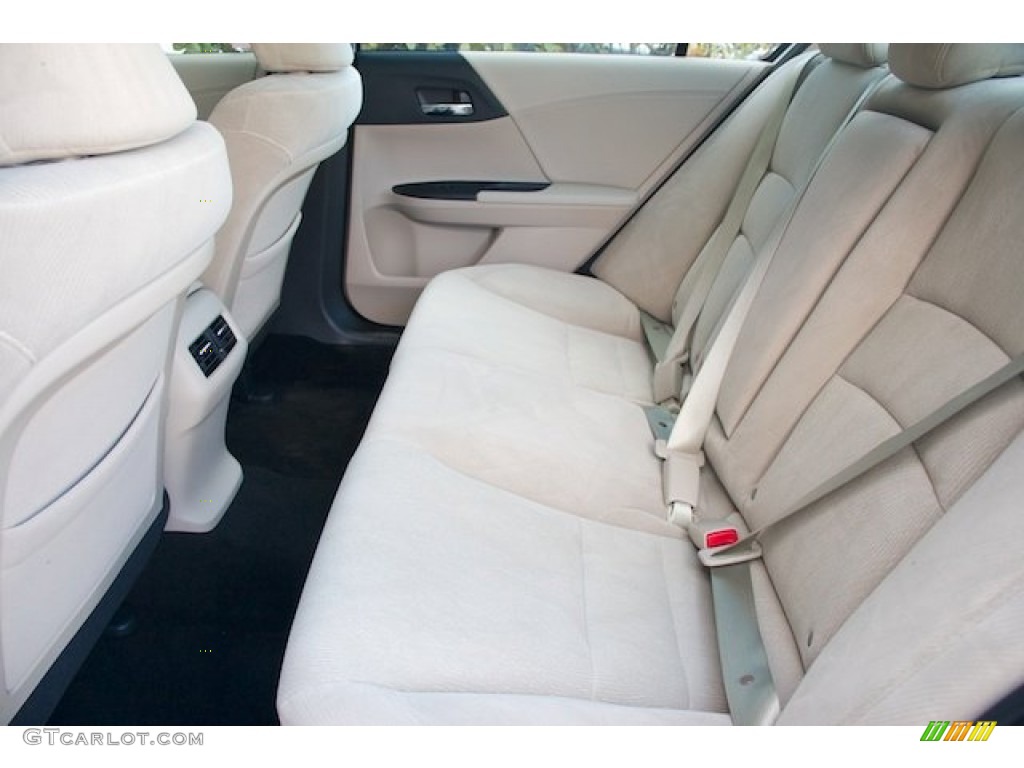 2014 Accord EX Sedan - Crystal Black Pearl / Ivory photo #12