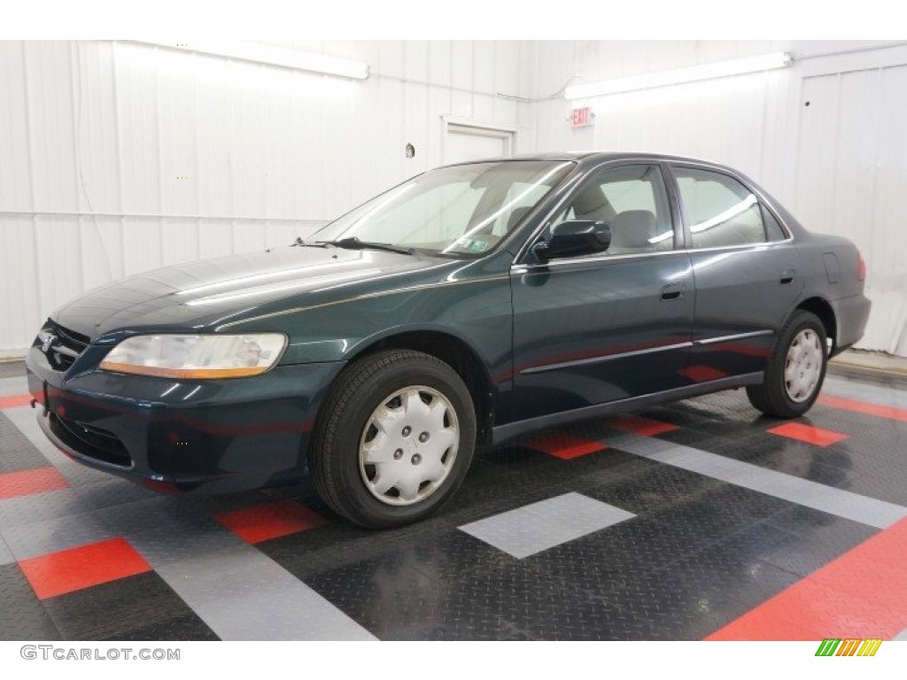 Dark Emerald Pearl 2000 Honda Accord LX Sedan Exterior Photo #95343665