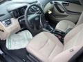 Beige 2014 Hyundai Elantra SE Sedan Interior Color