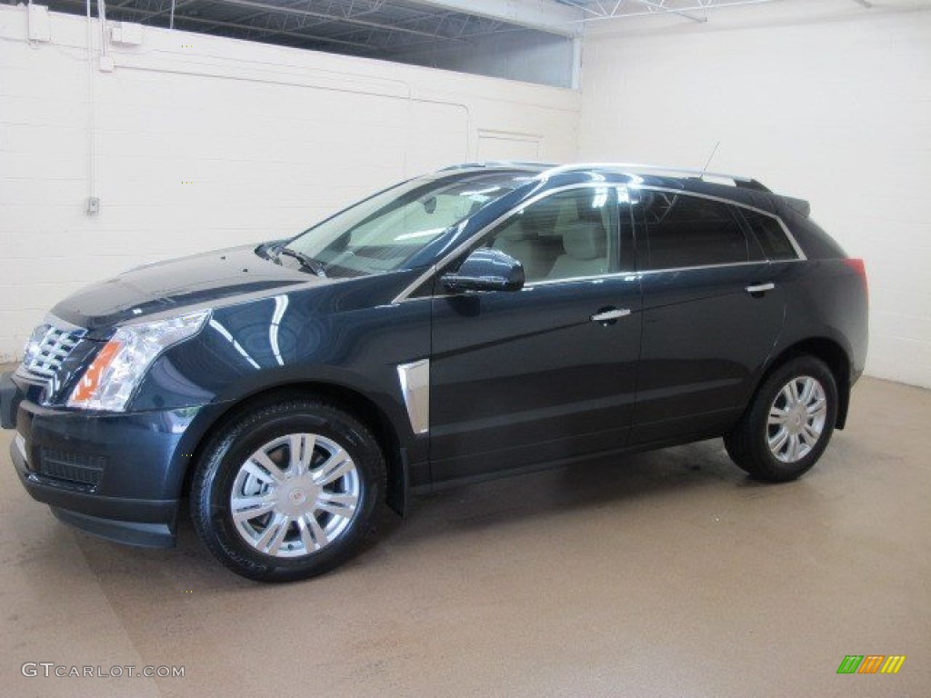 Sapphire Blue Metallic 2015 Cadillac SRX Luxury AWD Exterior Photo #95345380