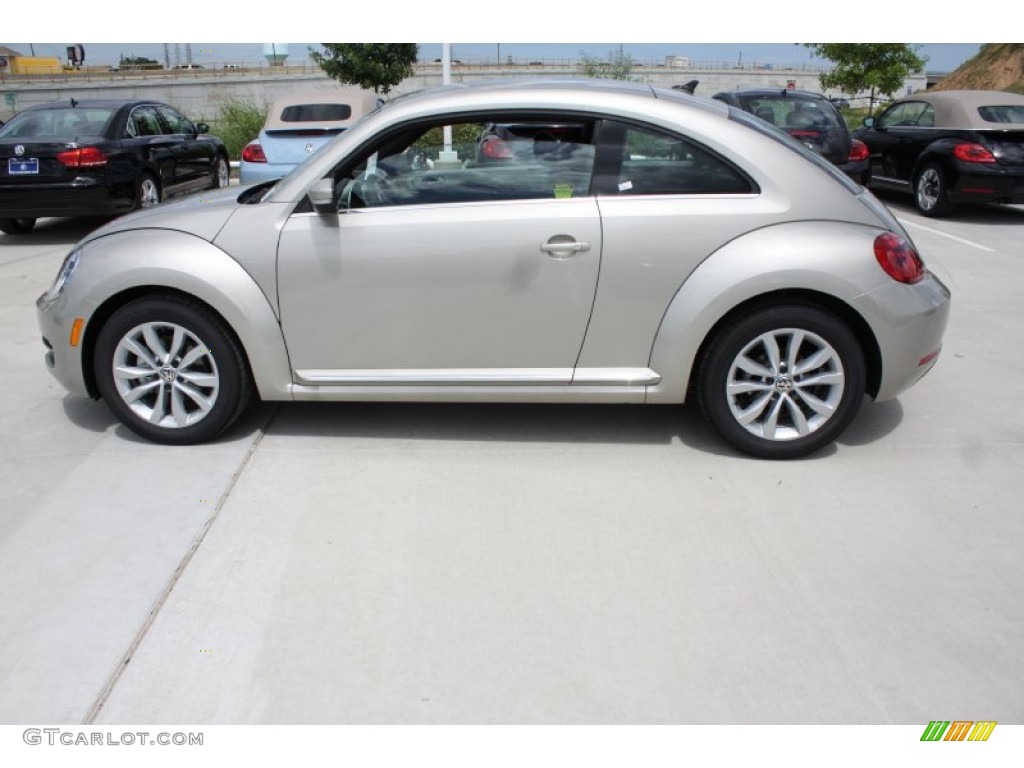 Moonrock Silver Metallic 2014 Volkswagen Beetle TDI Exterior Photo #95345629