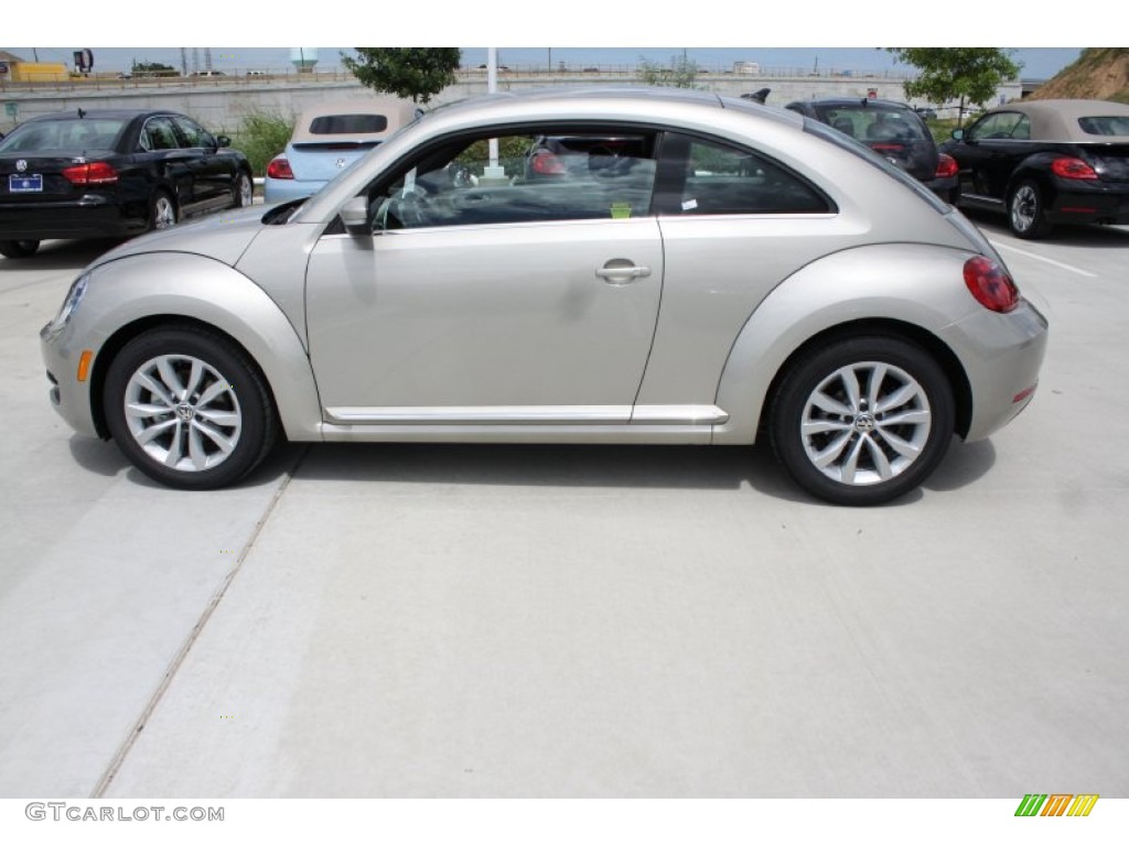 2014 Beetle TDI - Moonrock Silver Metallic / Titan Black photo #5