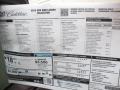 2015 Cadillac SRX Luxury AWD Window Sticker