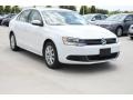 Pure White - Jetta SE Sedan Photo No. 1