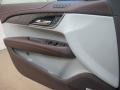 2014 Cadillac ATS Light Platinum/Brownstone Interior Door Panel Photo