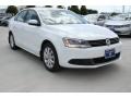 Pure White - Jetta SE Sedan Photo No. 1