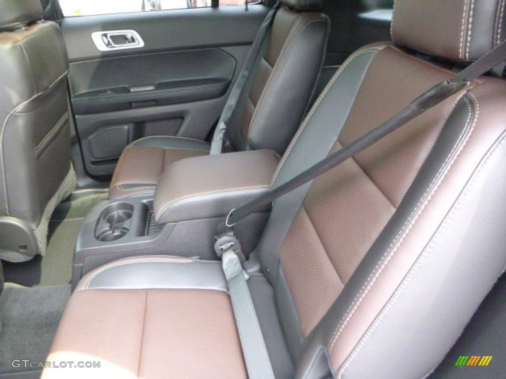 2015 Ford Explorer Sport 4WD Rear Seat Photo #95349655