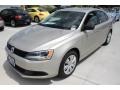 Moonrock Silver Metallic - Jetta TDI Sedan Photo No. 3