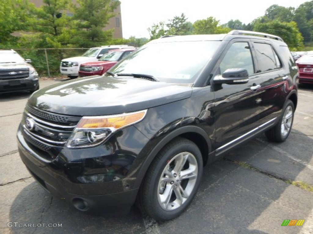 Tuxedo Black 2015 Ford Explorer Limited 4WD Exterior Photo #95349850