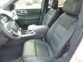 2015 Ford Explorer Charcoal Black Interior Front Seat Photo