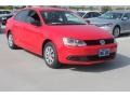 2014 Tornado Red Volkswagen Jetta S Sedan  photo #1