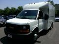 2014 Summit White GMC Savana Cutaway 3500 Commercial Moving Truck  photo #1