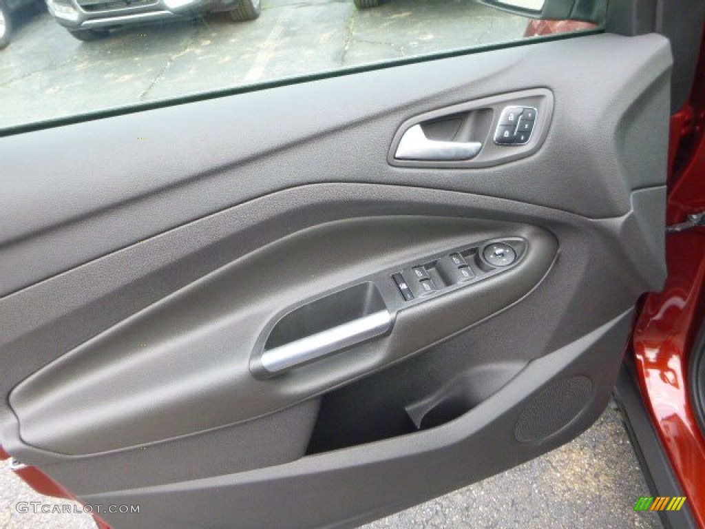 2014 Escape Titanium 2.0L EcoBoost 4WD - Sunset / Charcoal Black photo #10