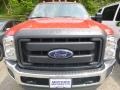 2014 Vermillion Red Ford F350 Super Duty XL Regular Cab 4x4 Dually Chassis  photo #4