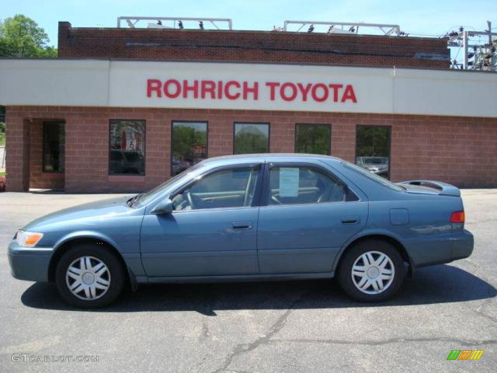 2000 Camry LE - Sailfin Blue Metallic / Oak photo #1