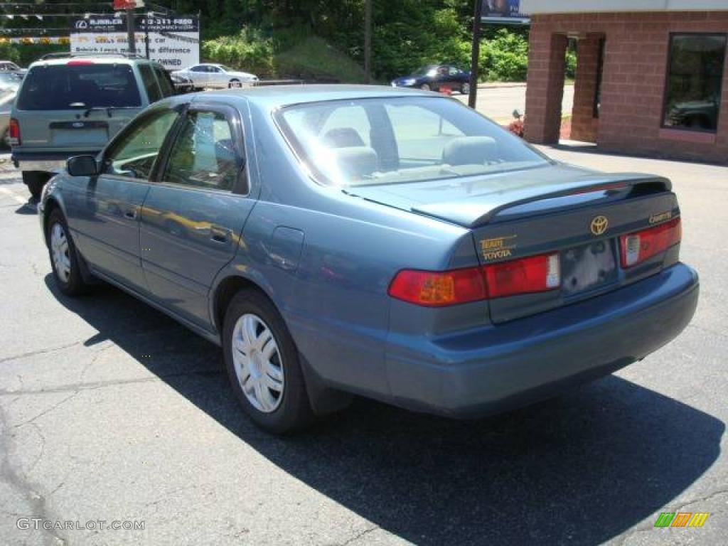 2000 Camry LE - Sailfin Blue Metallic / Oak photo #2