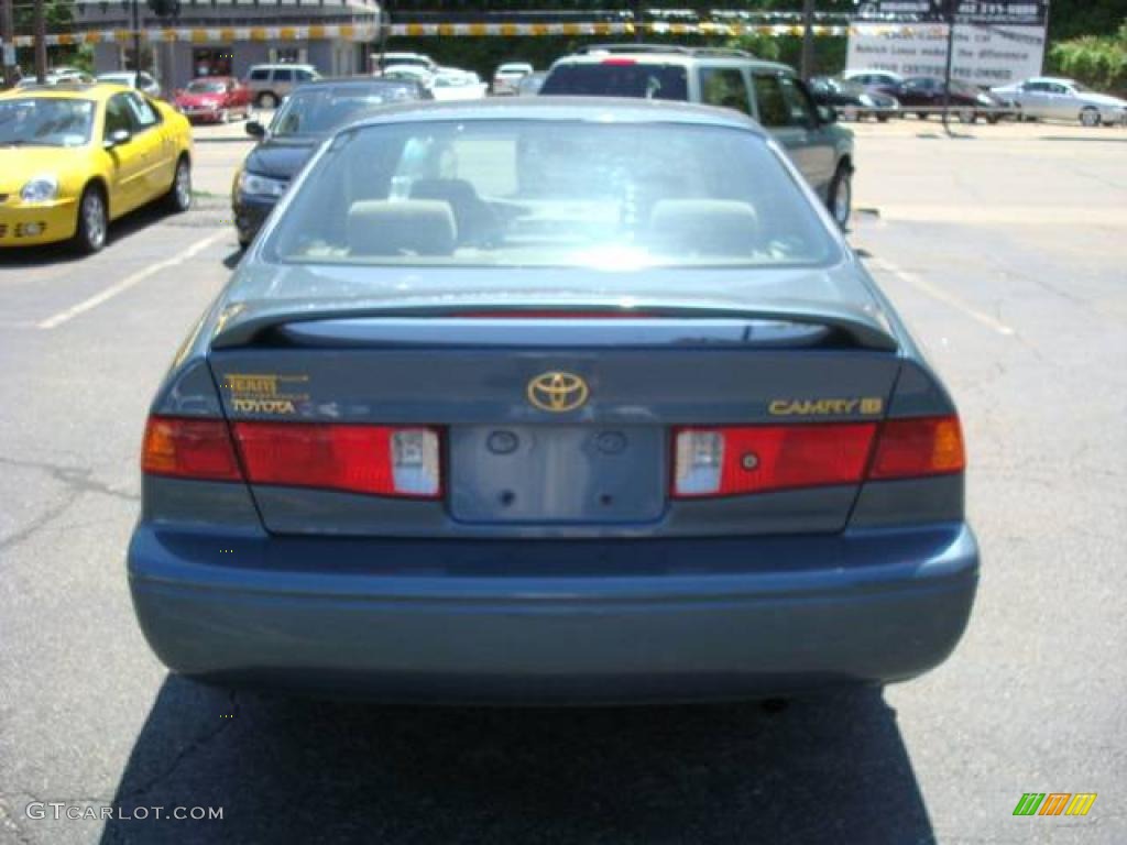 2000 Camry LE - Sailfin Blue Metallic / Oak photo #3
