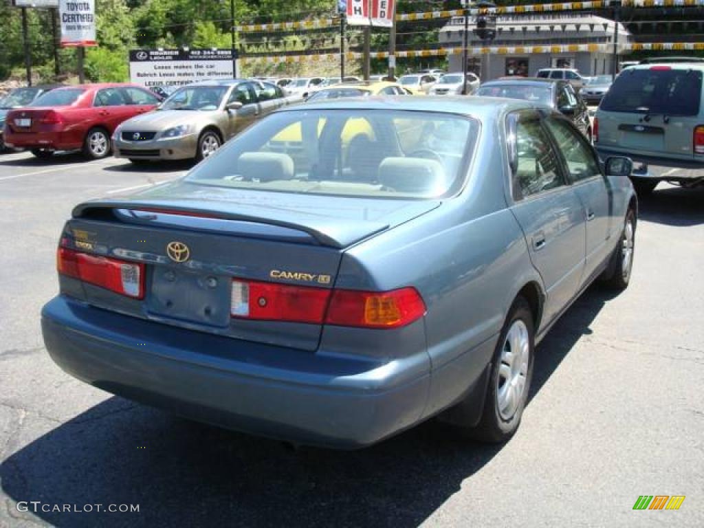 2000 Camry LE - Sailfin Blue Metallic / Oak photo #4