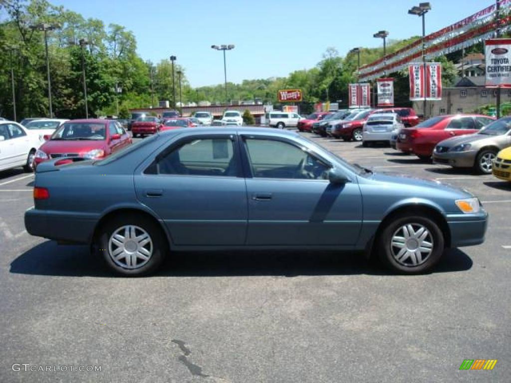 2000 Camry LE - Sailfin Blue Metallic / Oak photo #5