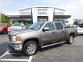 Mocha Steel Metallic 2012 GMC Sierra 1500 SLE Crew Cab 4x4