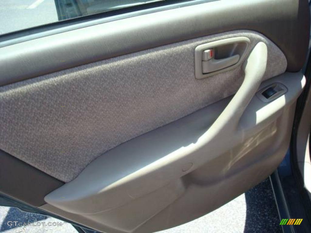 2000 Camry LE - Sailfin Blue Metallic / Oak photo #13