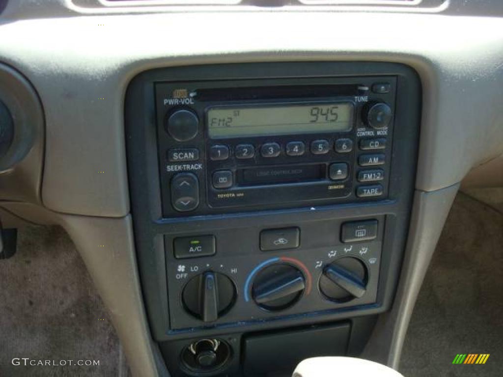 2000 Camry LE - Sailfin Blue Metallic / Oak photo #18