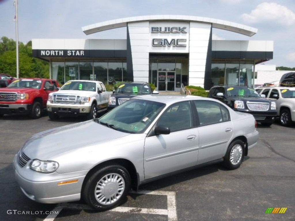 2001 Malibu Sedan - Galaxy Silver Metallic / Gray photo #1