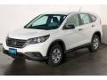 2014 White Diamond Pearl Honda CR-V LX  photo #3